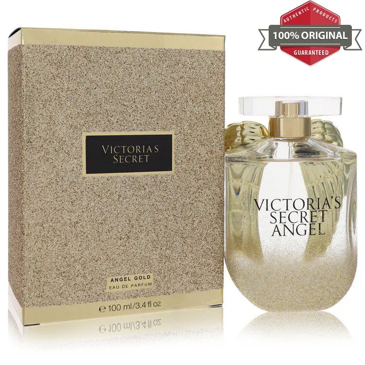 Victoria`s Secret Angel Gold Perfume 3.4 oz Edp Spray For Women - Gold