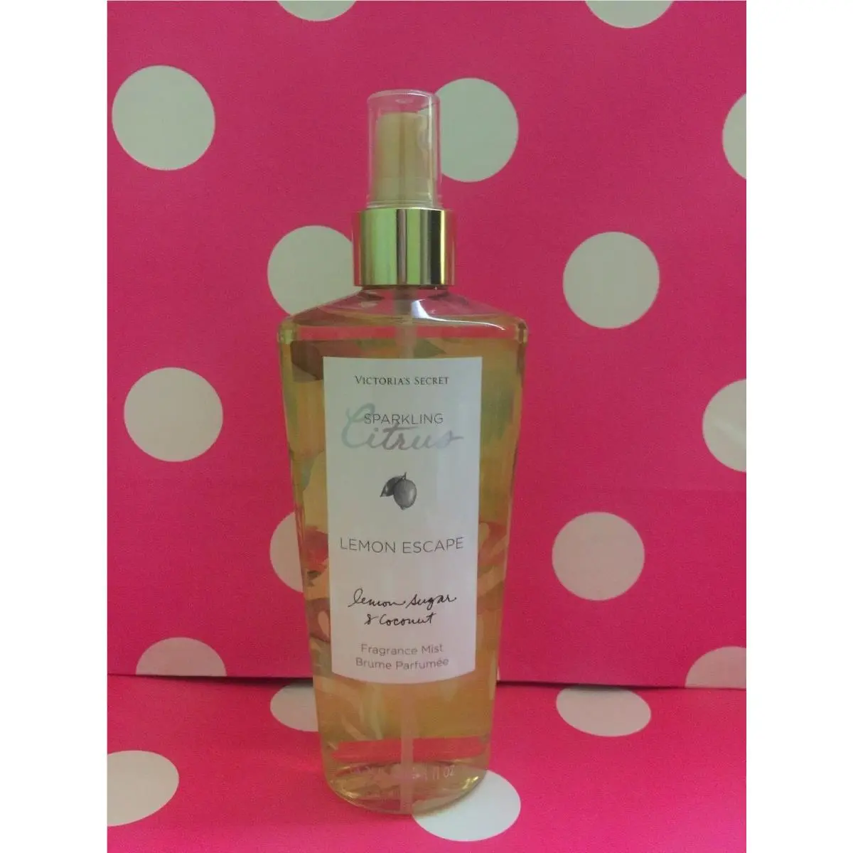 1 Victoria`s Secret Lemon Escape Citrus Dream Luscious Crush Mist u Pick Lemon Escape by Victoria's Secret