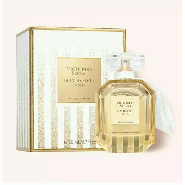 Victoria`s Secret Bombshell Gold Lychee Peony Perfume Edp 50mL 1.7 oz by Victoria's Secret
