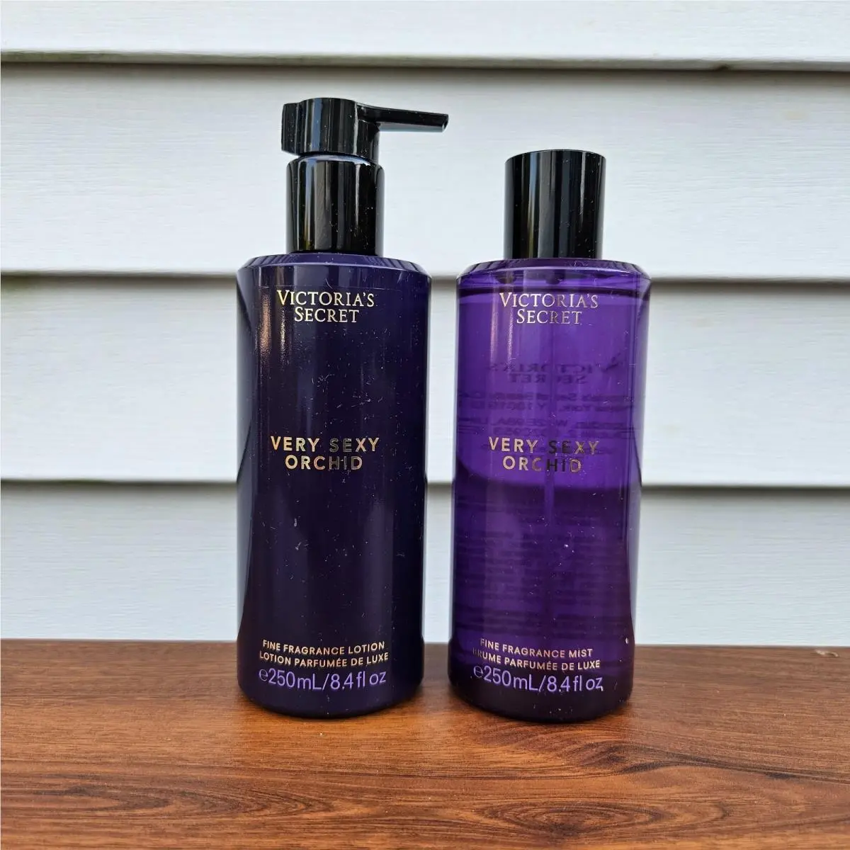 Victoria`s Secret Very Sexy Fragrance Full Mist Lotion 8.4oz Choose 1pc/2pc Set Very Sexy Orchid(2-pc set Purple) by Victoria's Secret