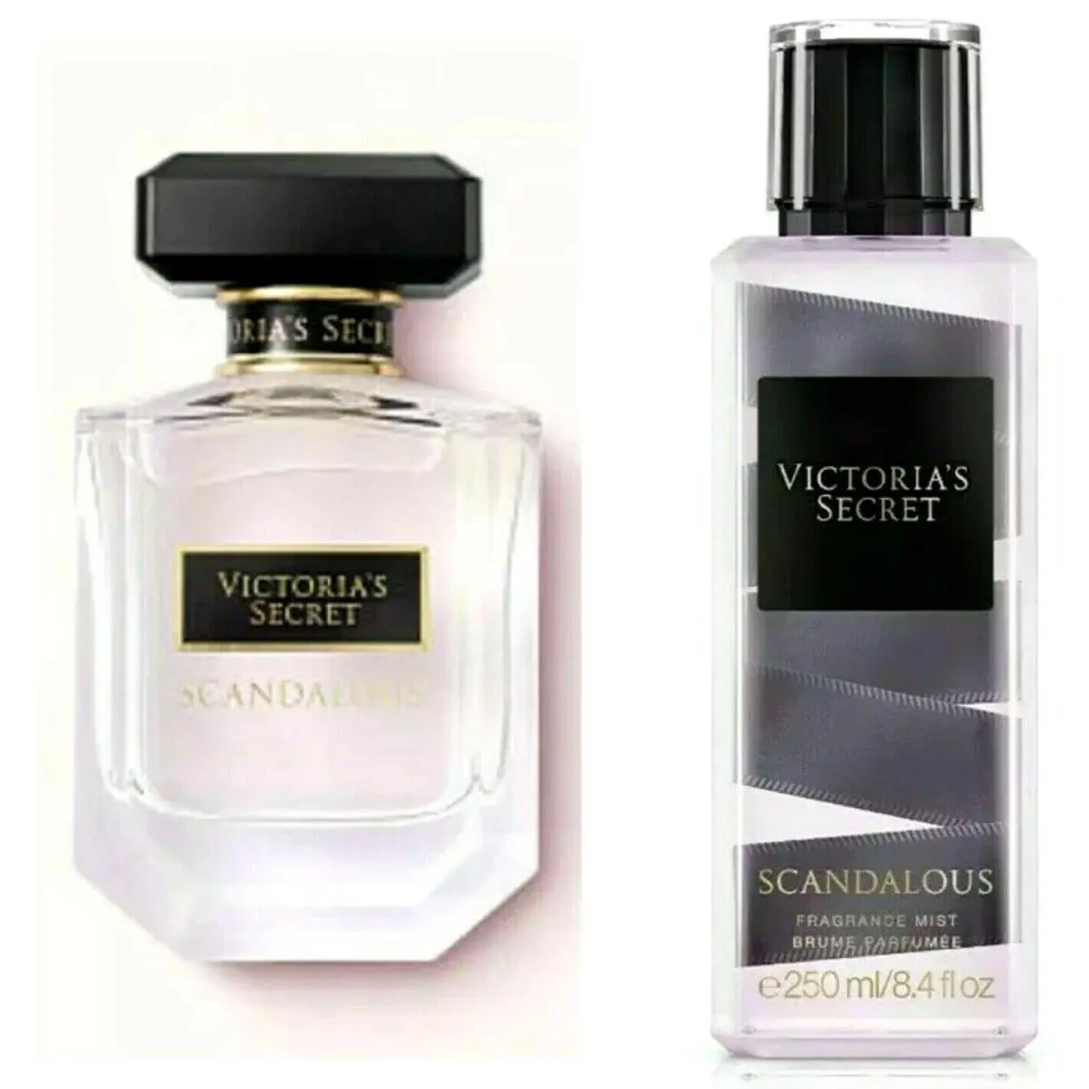 Victoria`s Secret Scandalous Eau de Parfum Perfume Edp 1.7 oz +mist 8.4 Gift Set