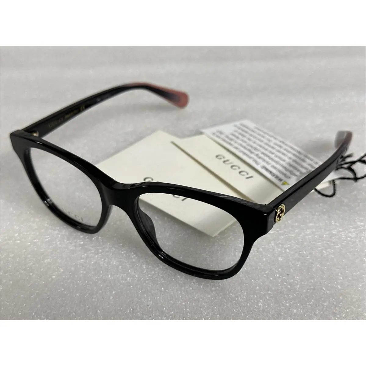 Gucci GG0923O Eyeglasses 003 Black Frame Demo Lens 51-17-140 RX GG 0923