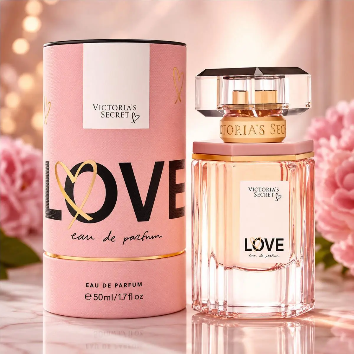 Love Perfume Victoria`s Secret Eau De Parfum Spray 1.7 Fl Oz /50 ml Perfume