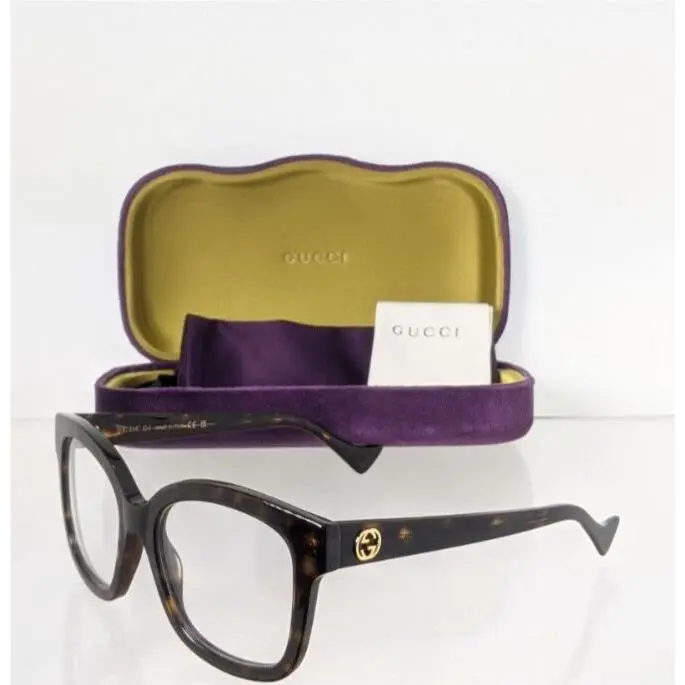 Eyeglasses GG 1258 005 Tortoise 53mm GG 1258O Frame by Gucci