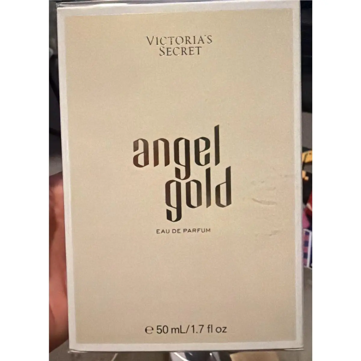 Victoria`s Secret Angel Gold Edp Perfume 1.7 Oz 50ml Box VS