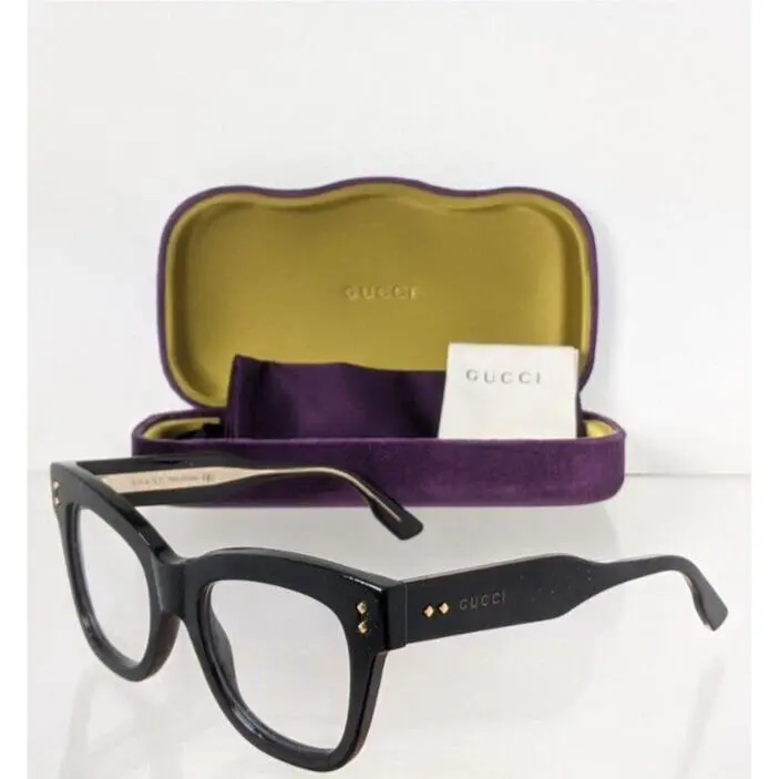 Gucci Eyeglasses GG 1082 001 Black GG 1082O 50mm L