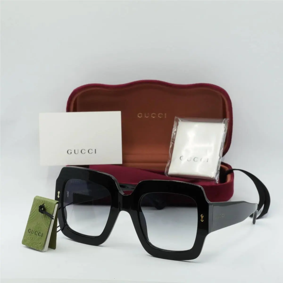 Gucci GG1111S 001 Black/grey Gradient 53-25-145 Sunglasses