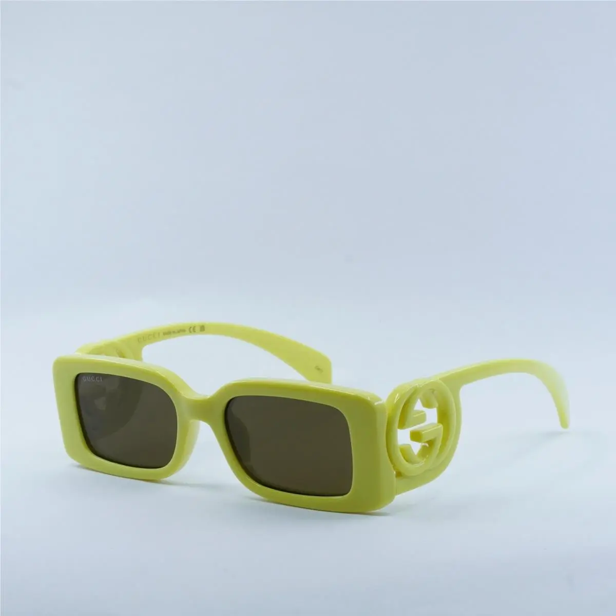 Gucci GG1325S 007 Acid Yellow/brown 54-19-140 Sunglasses