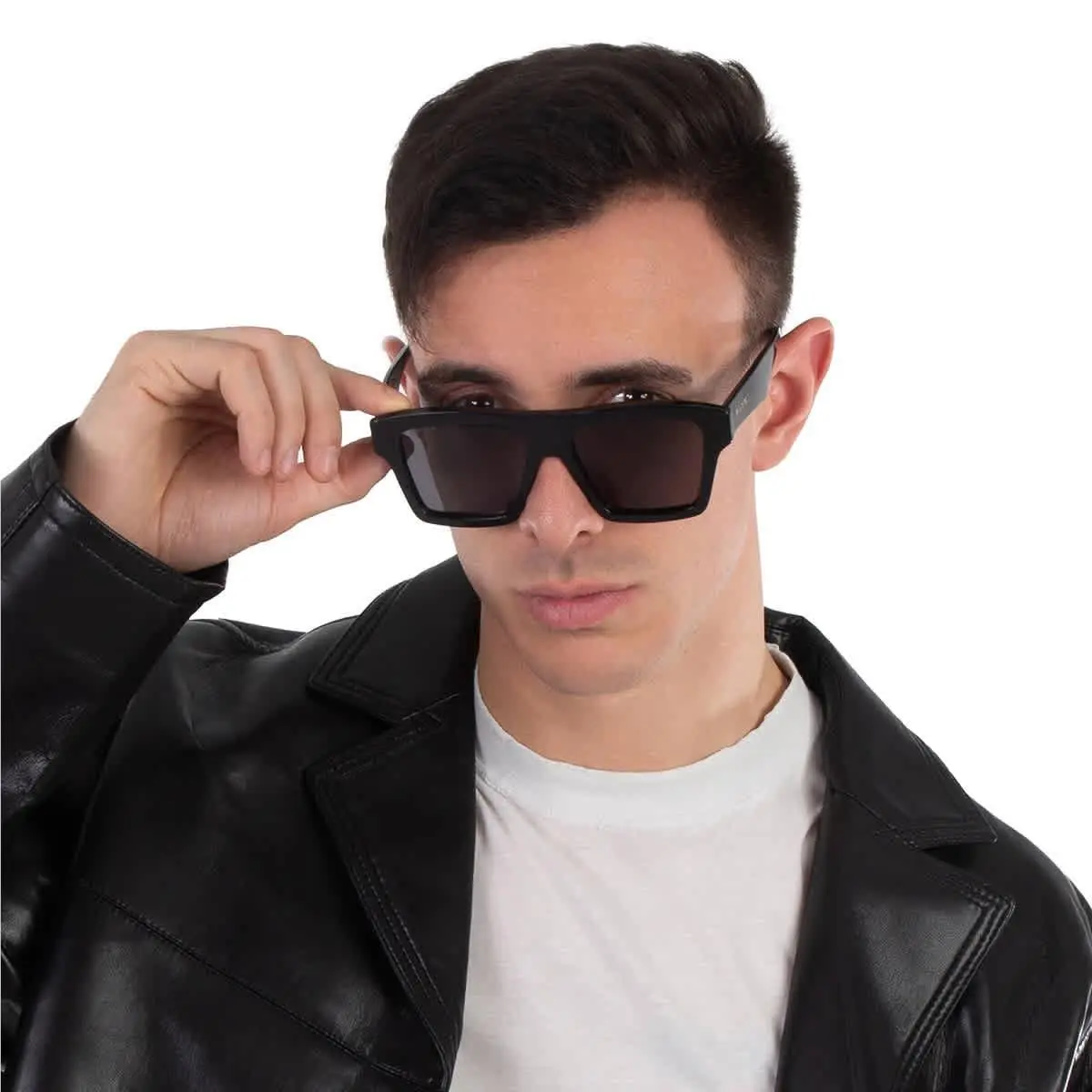 Solid Grey Square Men`s Sunglasses GG0962S 005 55 GG0962S 005 55 by Gucci