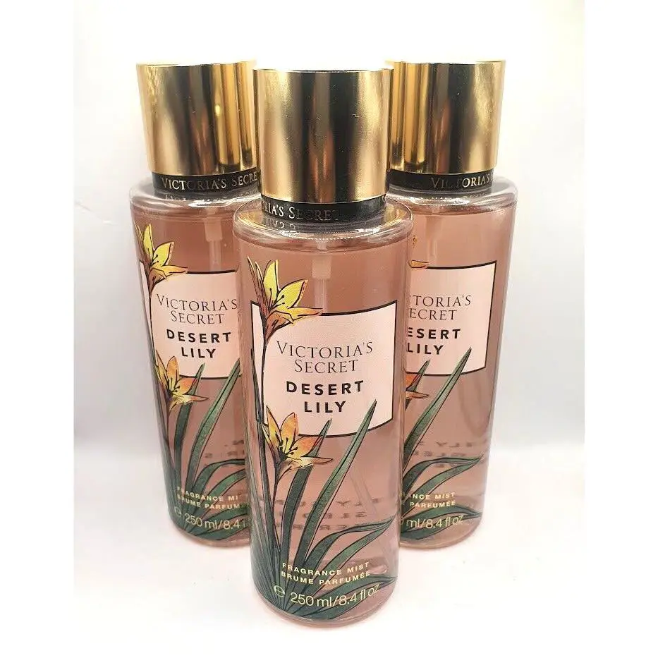 Victoria`s Secret Desert Lily Body Mist 8.4 FL OZ Each 3