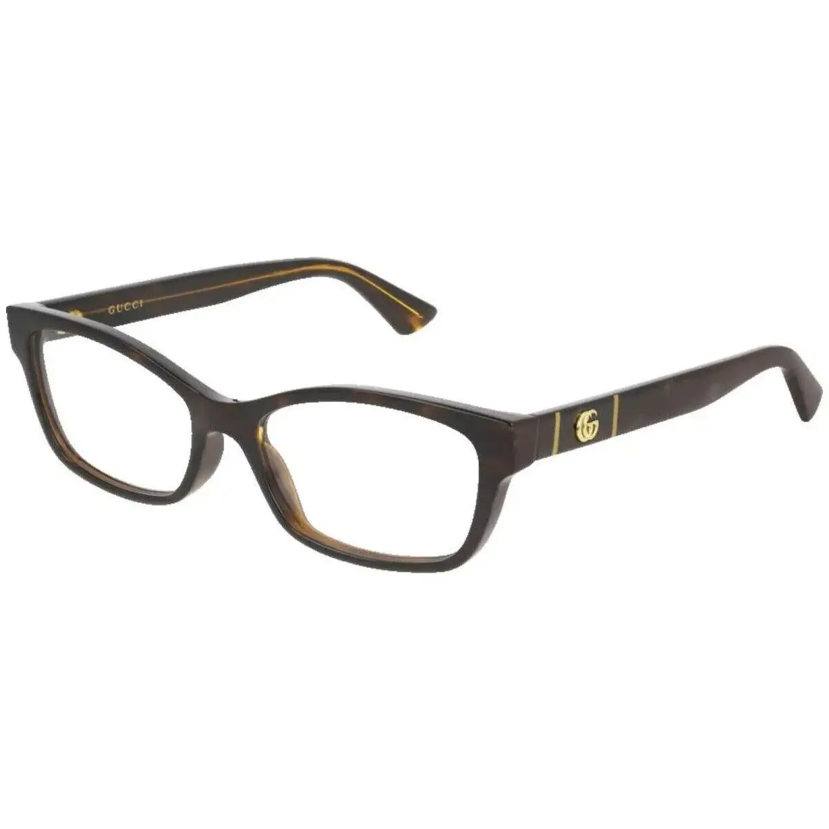 Gucci GG0635O 005 Brown Havana 53-17-145 Eyeglasses Eyewear Frames Optical Rx