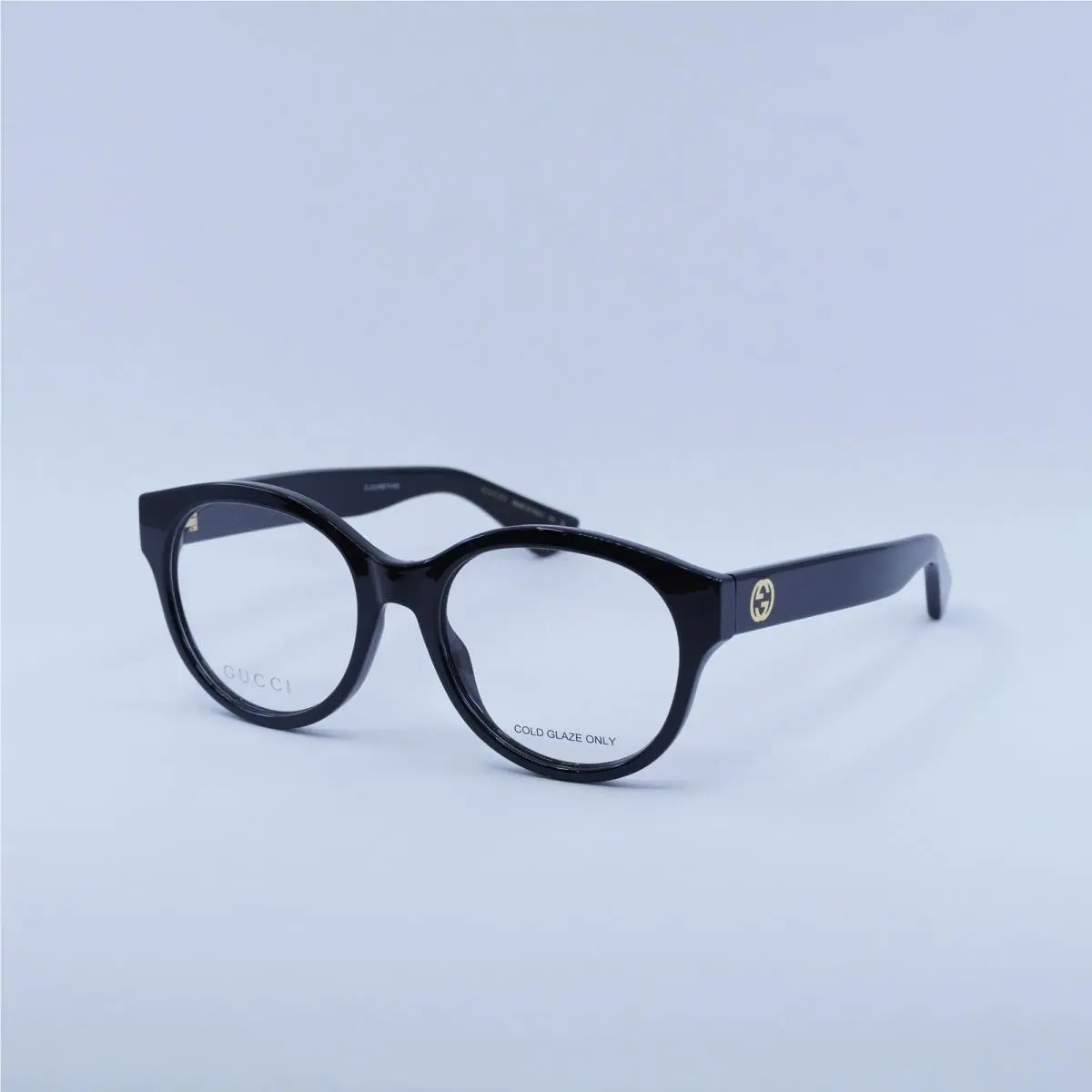 Gucci GG1580O 001 Shiny Black 53mm Eyeglasses