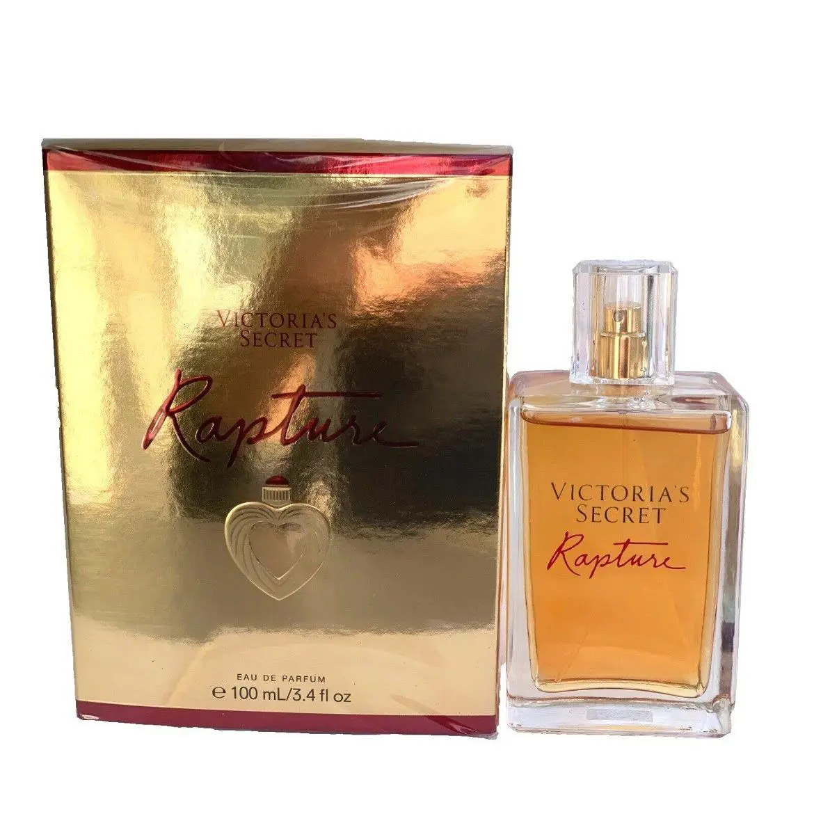 Victoria`s Secret Rapture Cologne Perfume Fragrance Spray 3.4 OZ 100 ML Rare