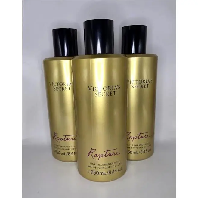 Victoria`s Secret Rapture Fragrance Body Mist 8.4 FL OZ Each 3