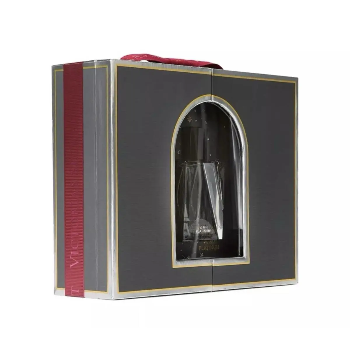 Victoria`s Secret Vs Him Platinum Gift Set Luxe Men Fragrance 3-Pc