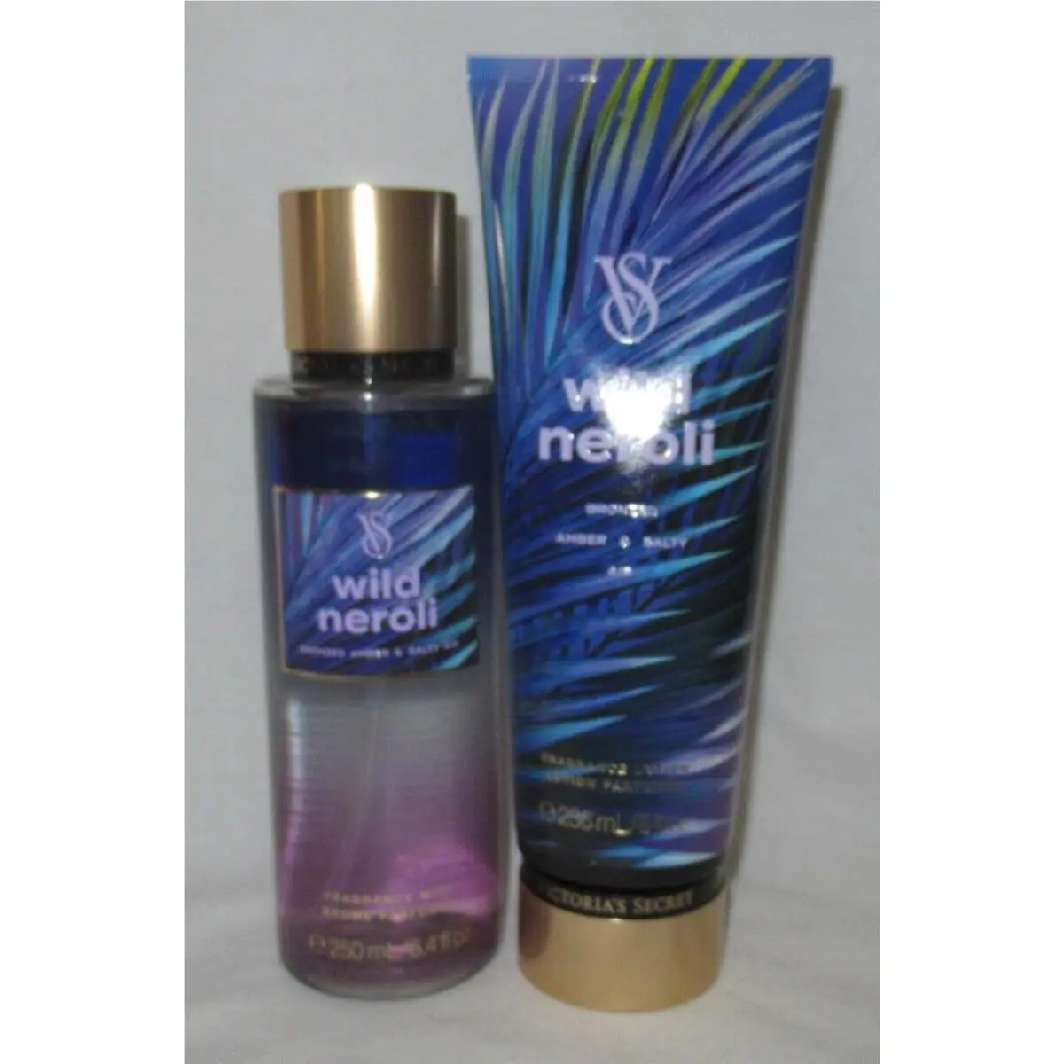 Victoria`s Secret Fragrance Mist Lotion Set Lot of 2 Wild Neroli