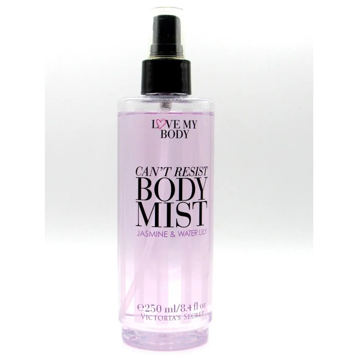 Victoria`s Secret Can`t Resist Jasmine Water Lily Body Mist Spray 8.4 FL OZ