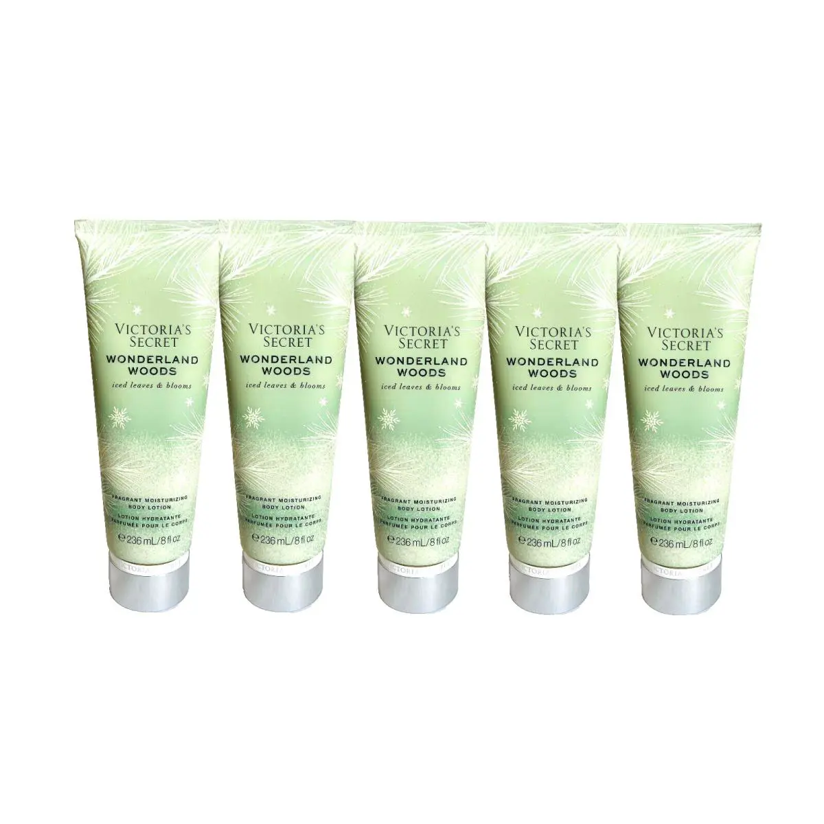 5 Victoria`s Secret Fragrant Moisturizing Body Lotion Wonderland Woods 8 OZ