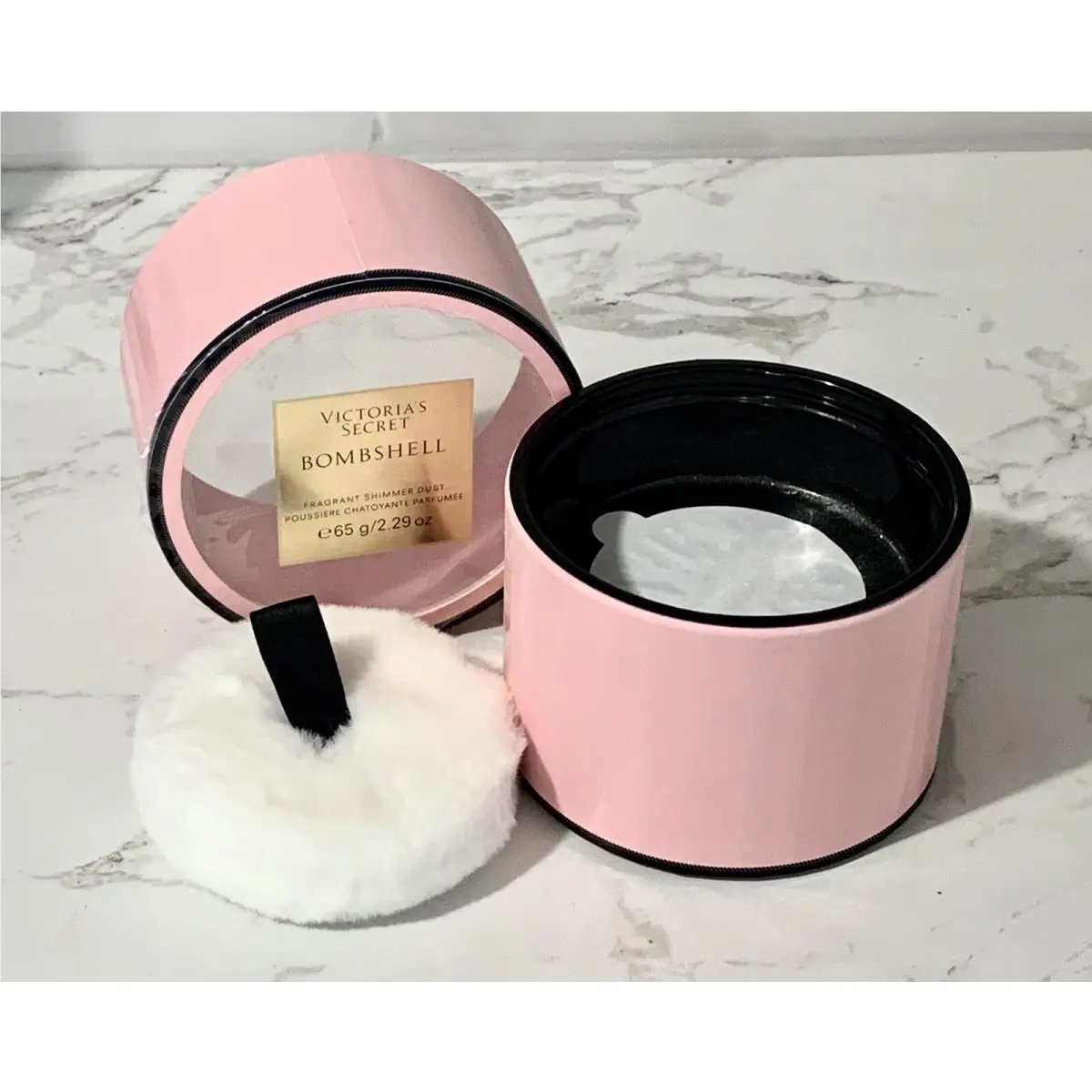 Victoria`s Secret VS Bombshell Perfume Shimmer Dust 2.29 oz W/puff YC1 by Victoria's Secret