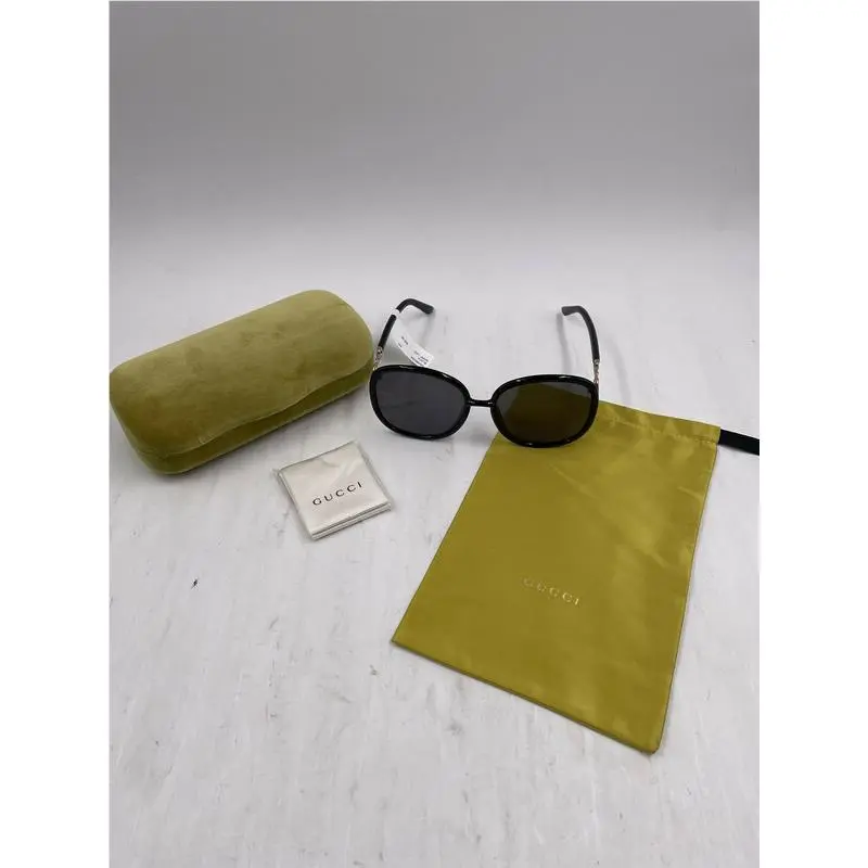 Gucci Sunglasses GG0892SA Black 60-19-145 Women Green Case