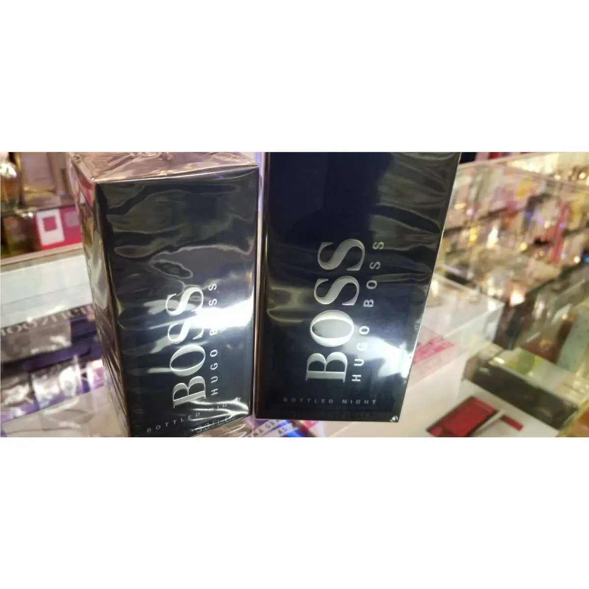 Boss Bottled Night by Hugo Boss Eau de Toilette 3.4 6.7 oz 100 200 ml Spray Men