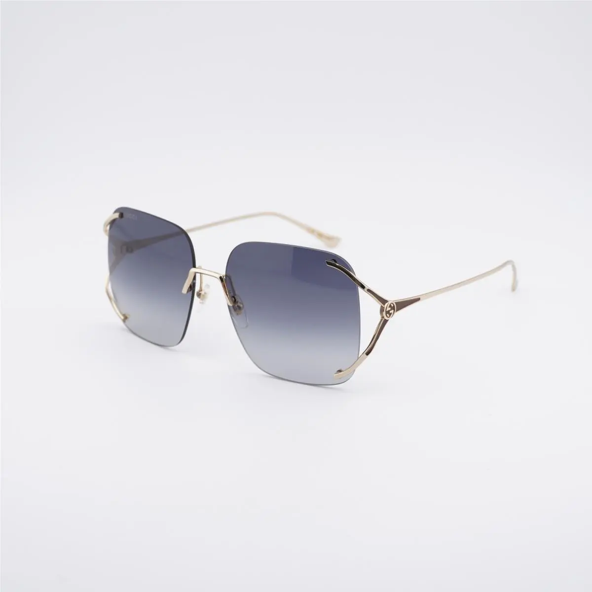 Gucci GG0646S 001 Gold/grey Gradient 60-17-135 Sunglasses