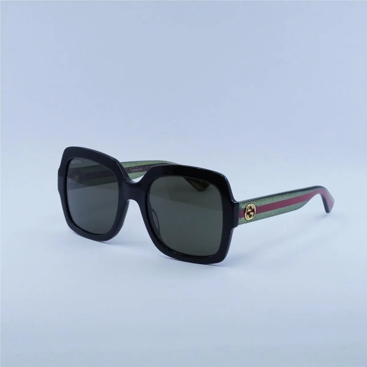 Gucci GG0036SN 002 Black/green/brown 54-22-140 Sunglasses