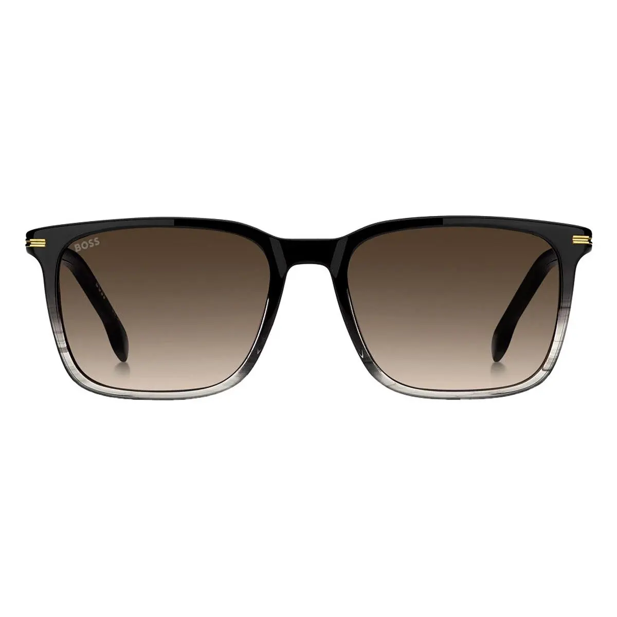 Hugo Boss 1749/G/S Sunglasses Male Black Shaded Gray 55mm