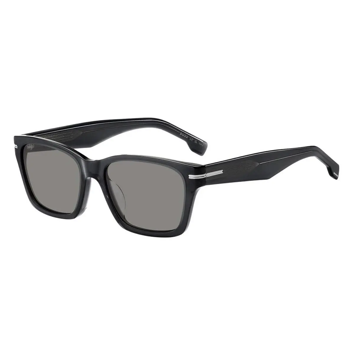 Hugo Boss 1739/F/SK Sunglasses Male Gray 56mm - Frame: Gray, Lens: Gray
