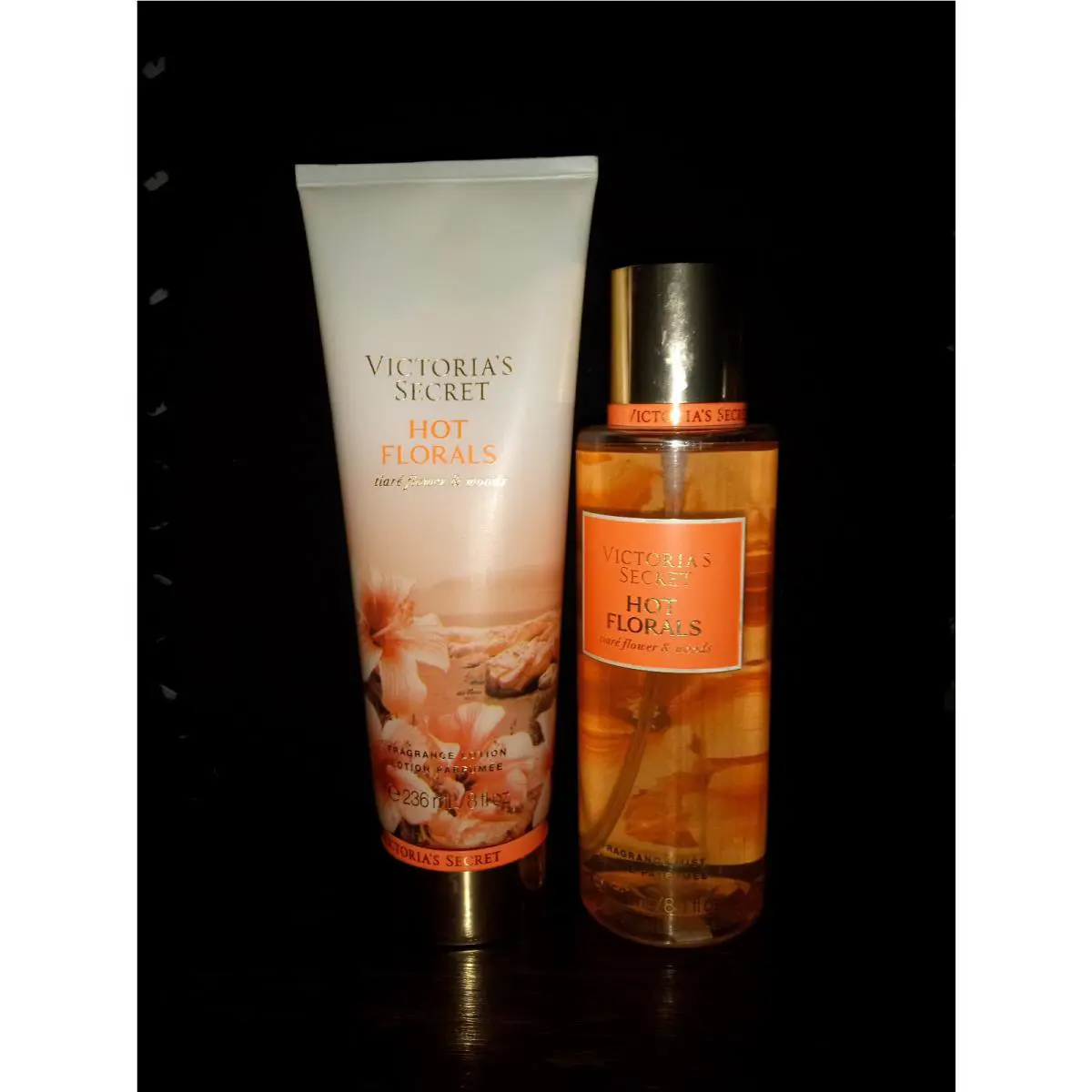 Victoria Secret Hot Florals Body Mist Cream