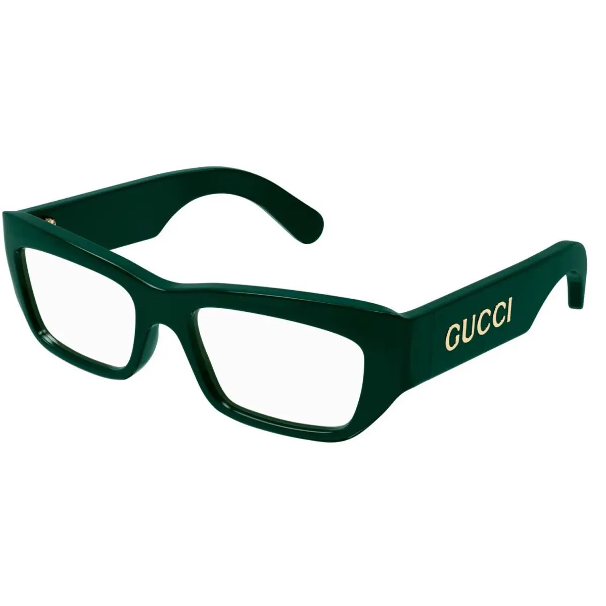Gucci GG1297O 002 Blue Cat Eye Men`s Eyeglasses