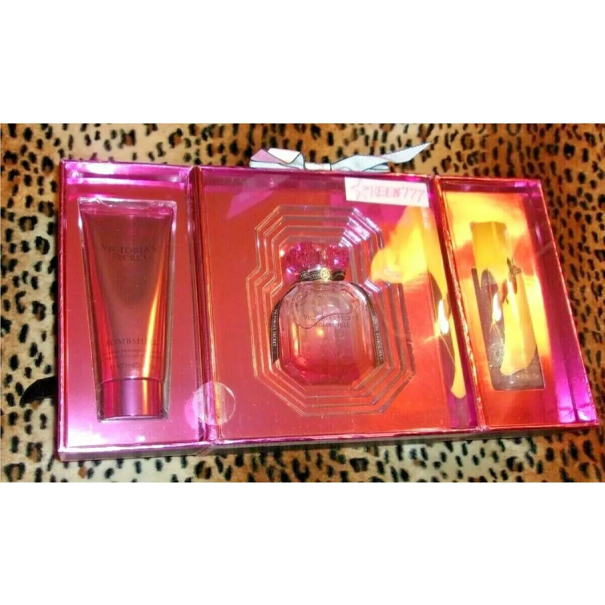 3 Pc Gift Set Bombshell Victorias Secret Eau de Parfum Perfume+shimmer Mist+more by Victoria's Secret