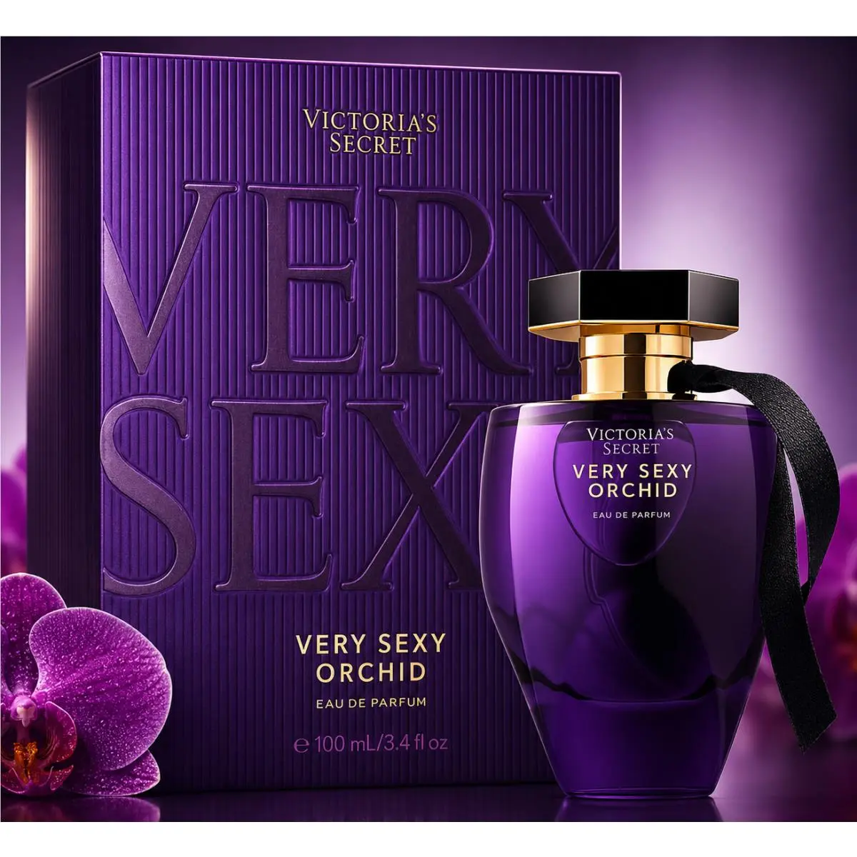 Very Sexy Orchid Perfume Victoria`s Secret 3.4 oz 100 ml Edp Eau De Parfum Spray