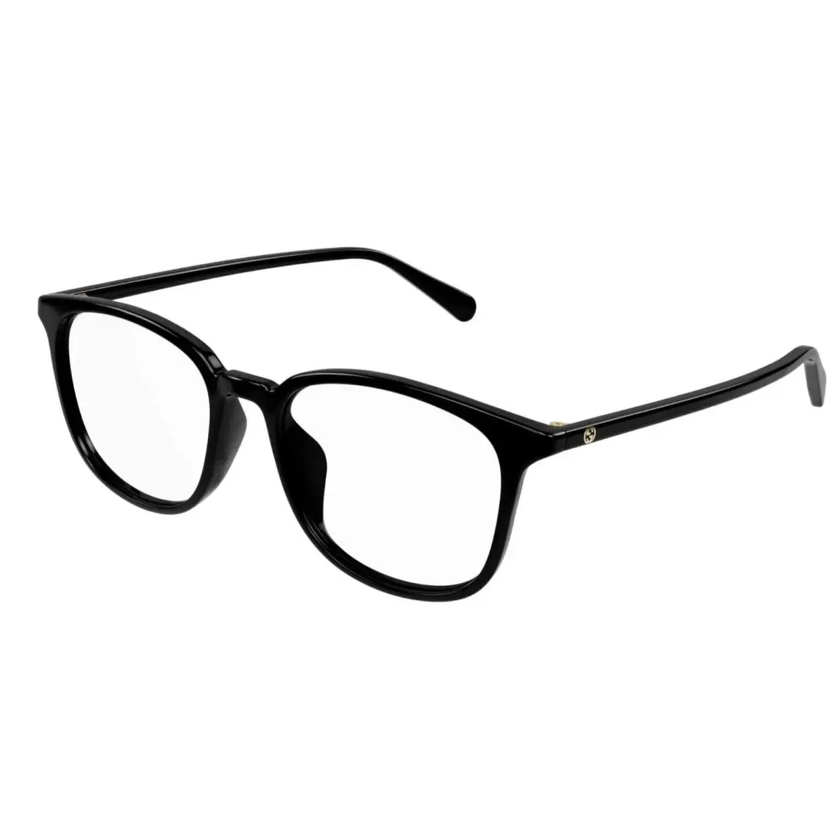 Gucci GG1230OA 002 53 Black Soft Square Men`s Eyeglasses
