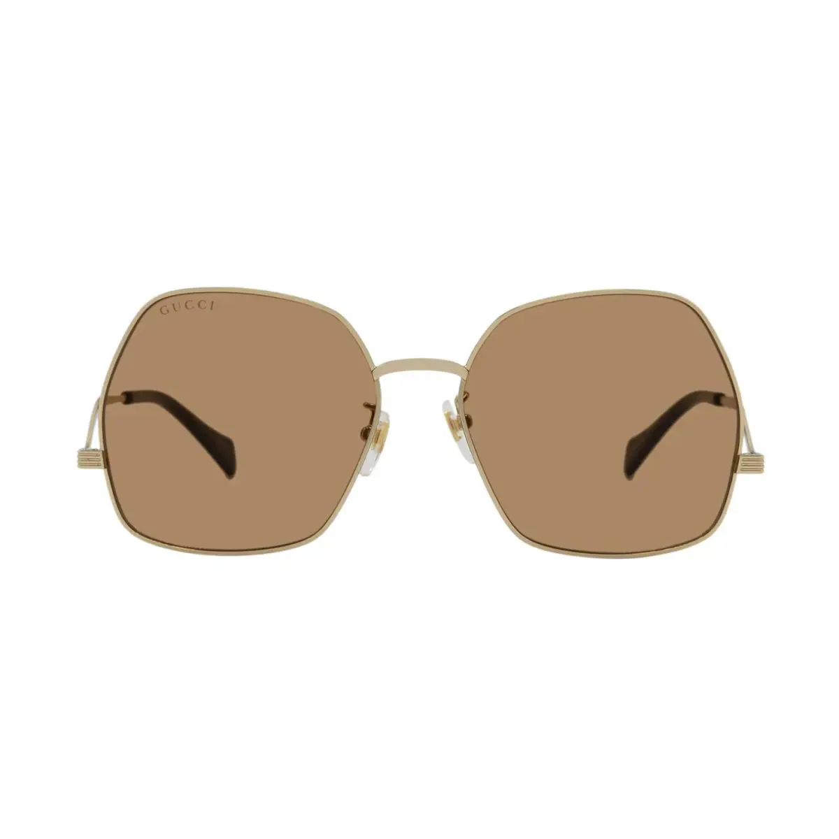 Gucci Women`s Sunglasses GG0972S 002 Gold Ladies 60-17-145 - Frame: Gold, Lens: Gold