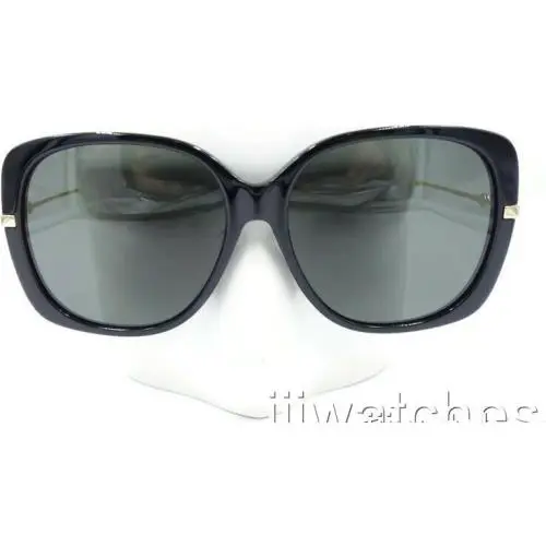 Gucci Women Gray Lens Square Black Oversized Sunglasses GG0511SA 001