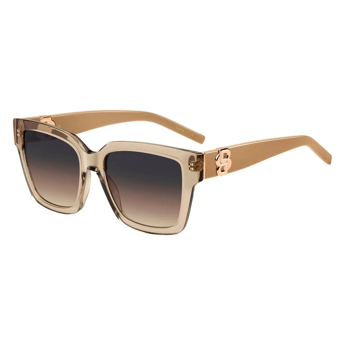 Hugo Boss 1744/S Sunglasses Female Beige 54mm