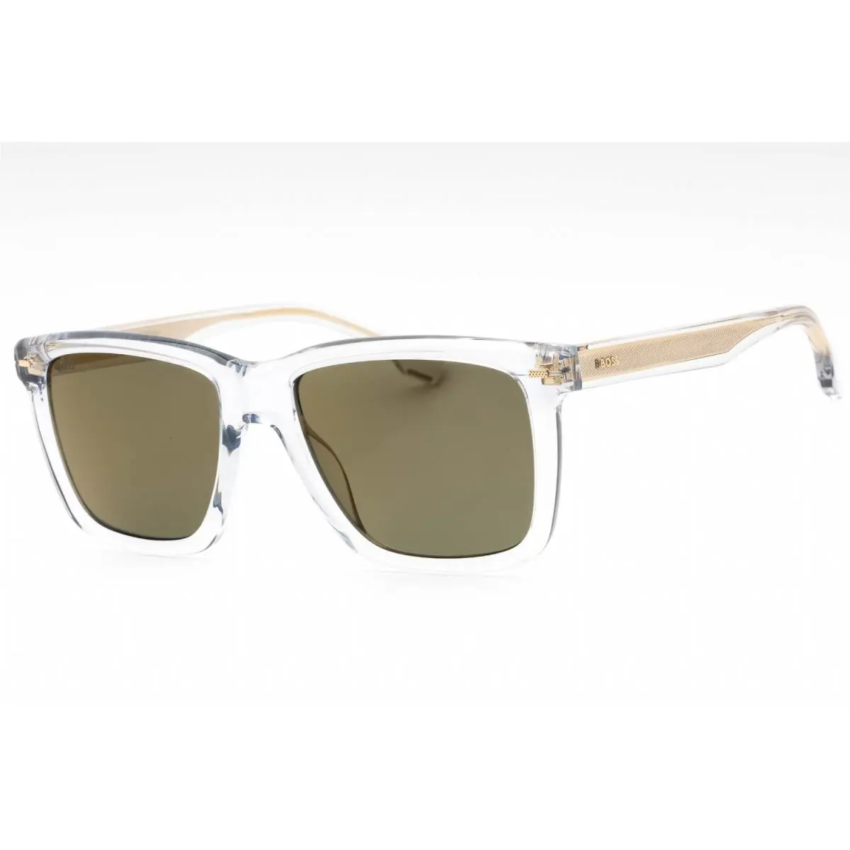 Hugo Boss Boss 1317/S-0KB7 CW Sunglasses 55mm - Frame: GREY, Lens: GRNGD SP