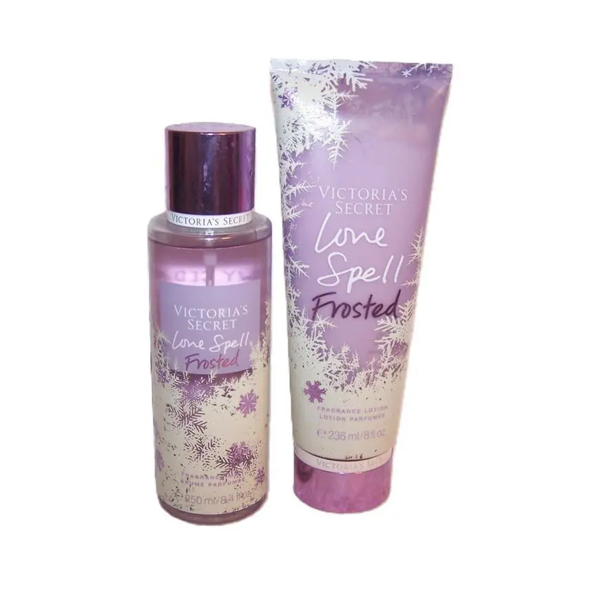 Love Spell Frosted Fragrance Mist Lotion 2 Piece Set Victoria`s Secret - Multicolor