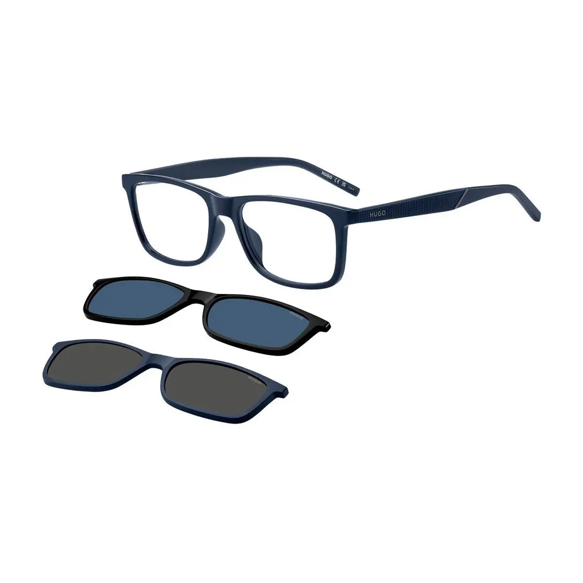 Hugo Boss HG 1329/G/CS2 Sunglasses Male Blue Black 55mm