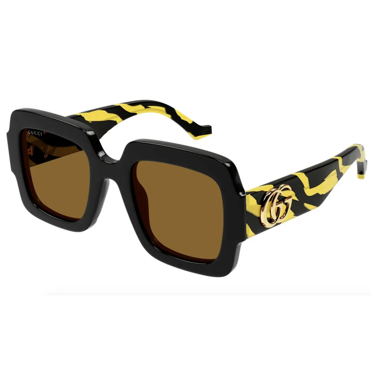 Gucci GG1547S-004 Black Square Ladies Sunglasses