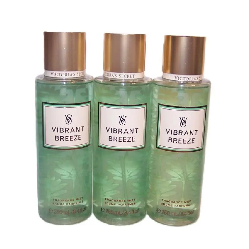 Victoria`s Secret Vibrant Breeze Fragrance Mist 8.4 oz Lot of 3