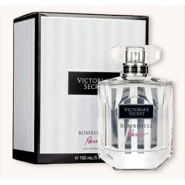 Victoria`s Secret Bombshell Paris 3.4 oz/100ml Eau de Parfum A2-1