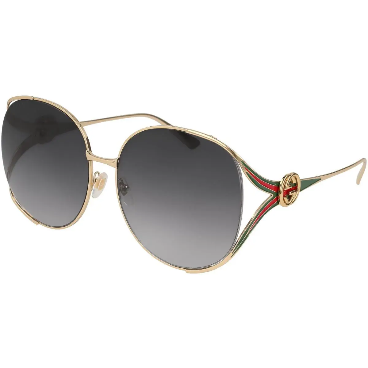 Gucci GG 0225S Sunglasses 001 Gold