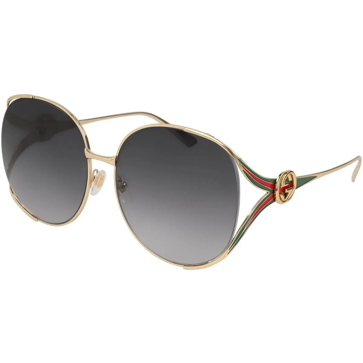 Gucci GG0225S Sunglasses 001 Gold - Frame: Gold, Lens: Grey