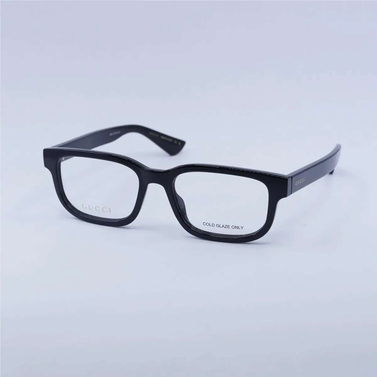 GG1584O 001 Shiny Black 53mm Eyeglasses by Gucci