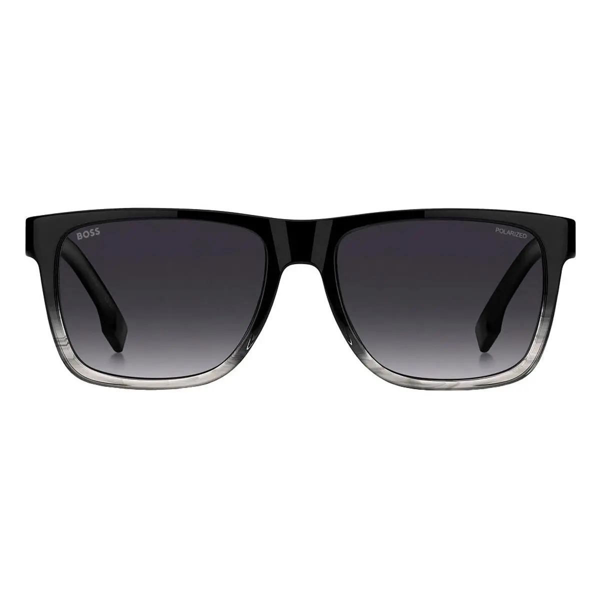 Hugo Boss 1759/G/S Sunglasses Male Black Shaded Gray 57mm