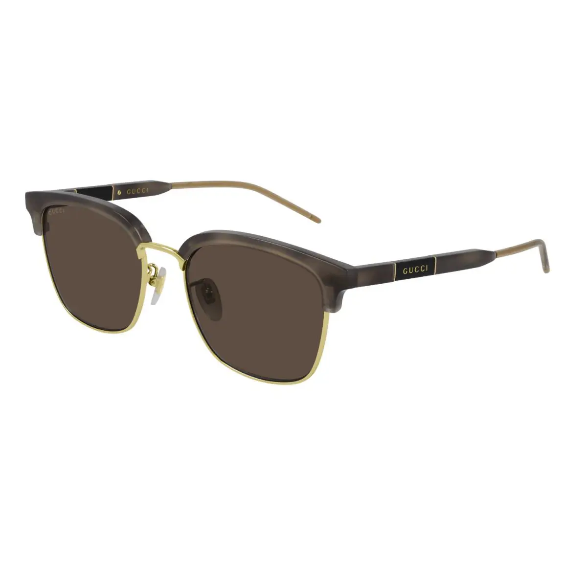 Gucci GG0846SK-003 Men`s Havana Gold / Brown Gradient Sunglasses - Frame: Havana & Gold, Lens: Brown