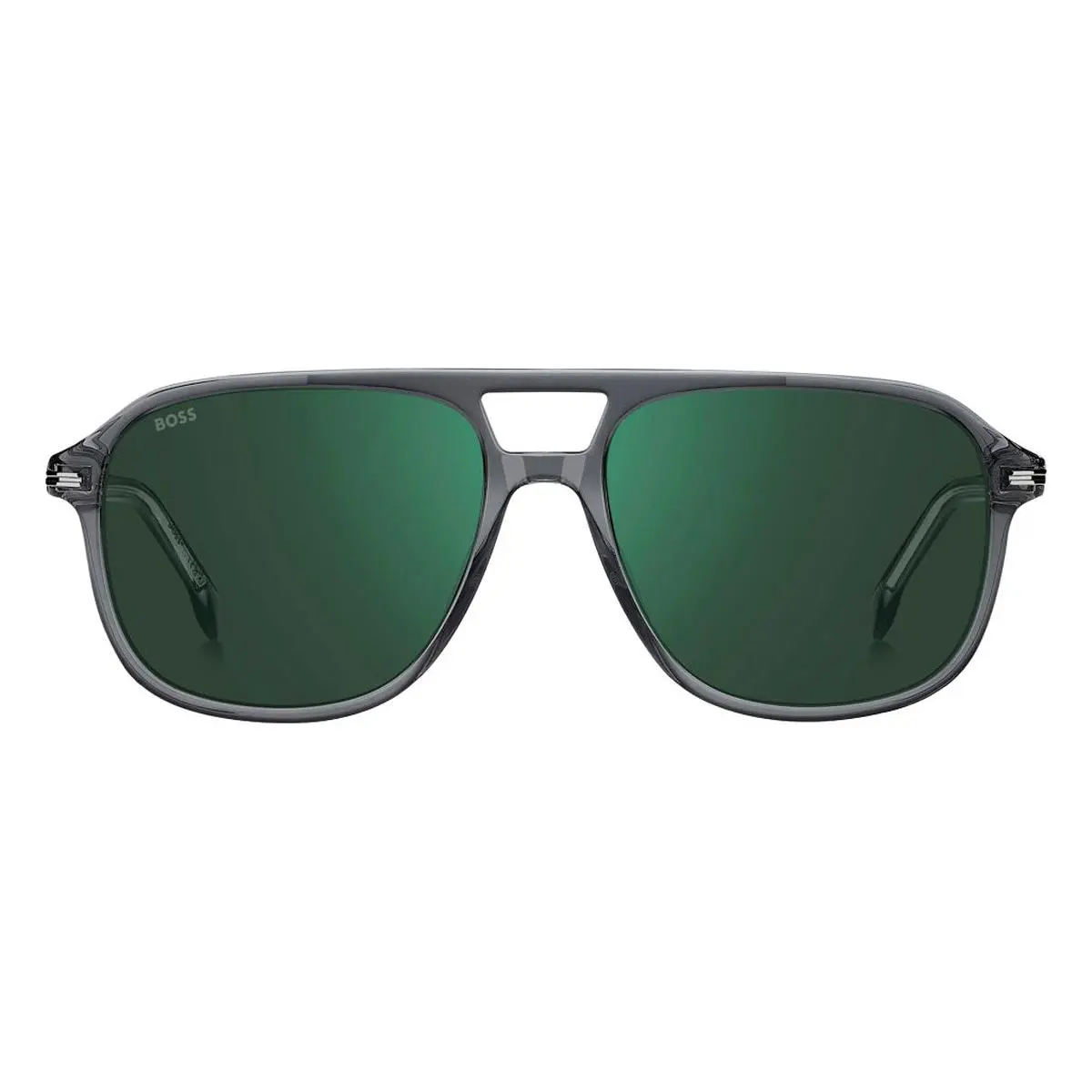 Hugo Boss 1751/S Sunglasses Male Gray Crystal 57mm
