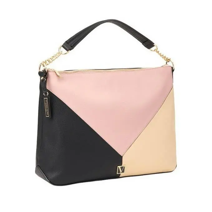 Victoria`s Secret Boho Bag Blush Colorblock